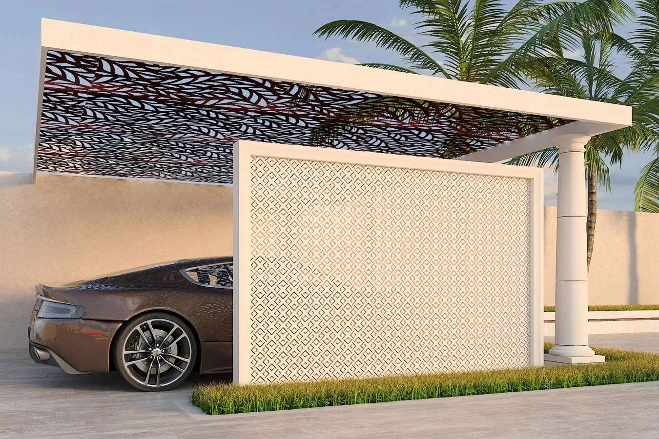Mashrabiya Wall  Design 4